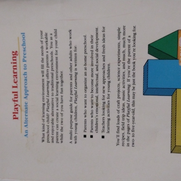 Playful Learning book with shorts - Picture 4 of 8